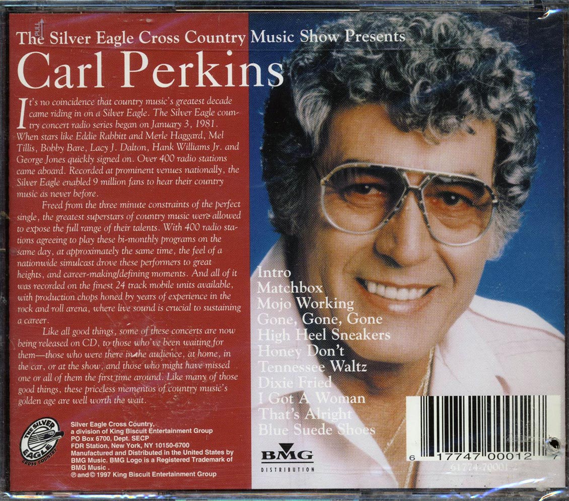 Carl Perkins - Carl Perkins Live: Silver Eagle Cross Country (marked/ltd stock)