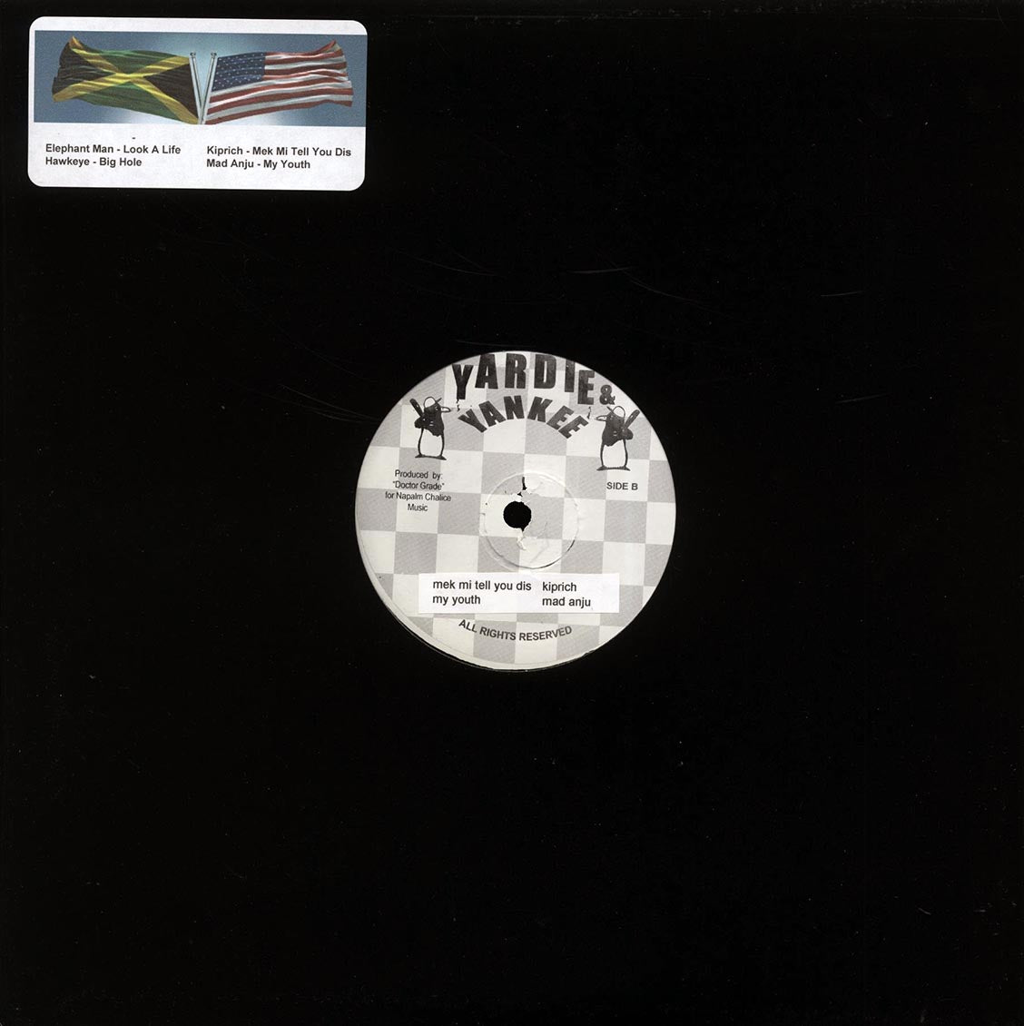 Elephant Man - Look A Life; Hawkeye - Big Hole / Kiprich - Mek Mi Tell You Dis; Mad Anju - My Youth