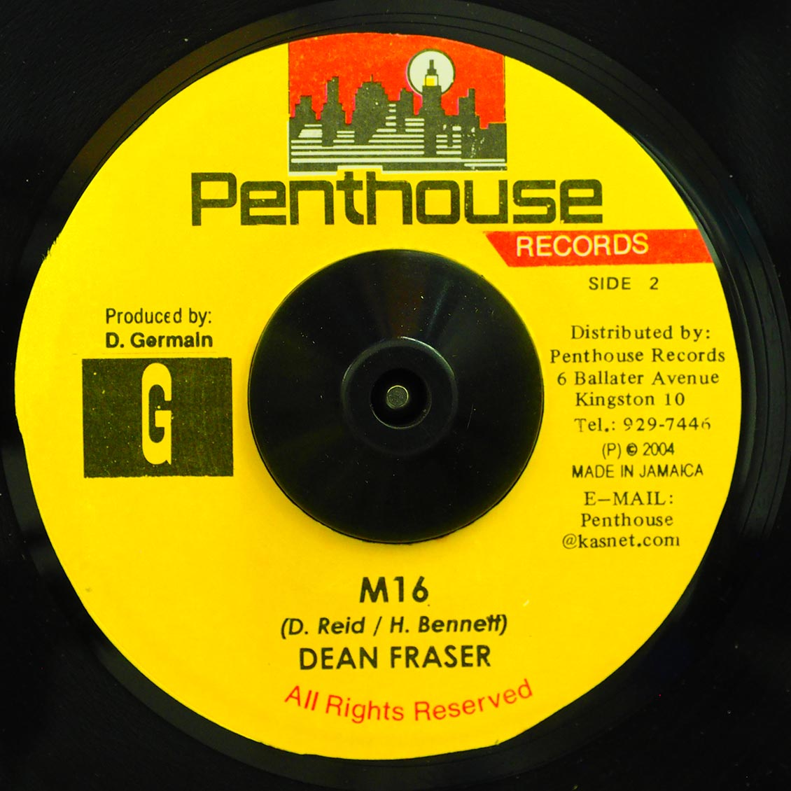 Pinchers - Slaughterer / Dean Fraser - M16 (rhythm: "M-16 AKA Moving Away")