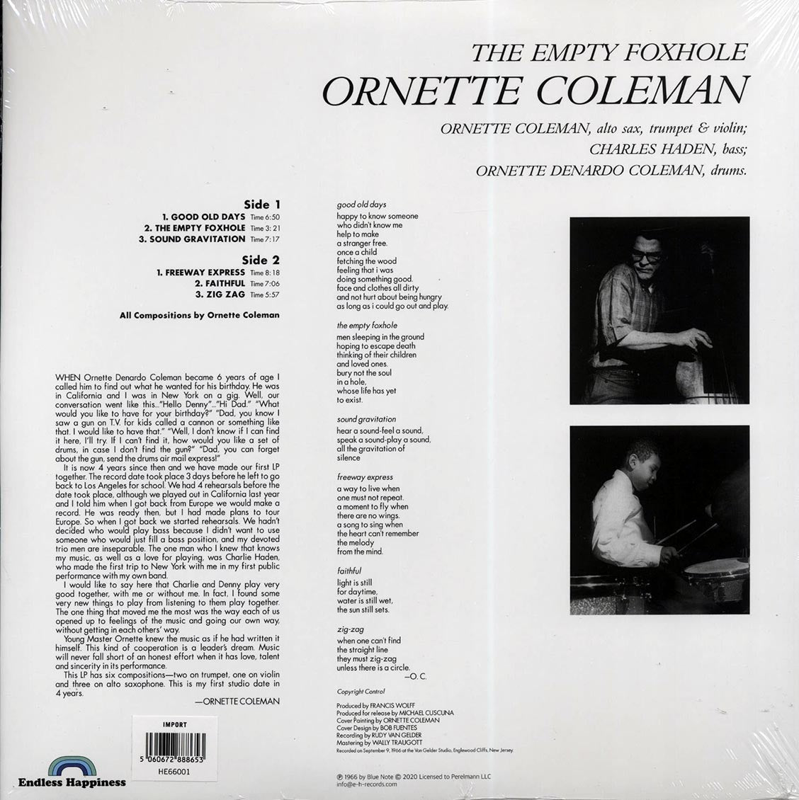 Ornette Coleman - The Empty Foxhole