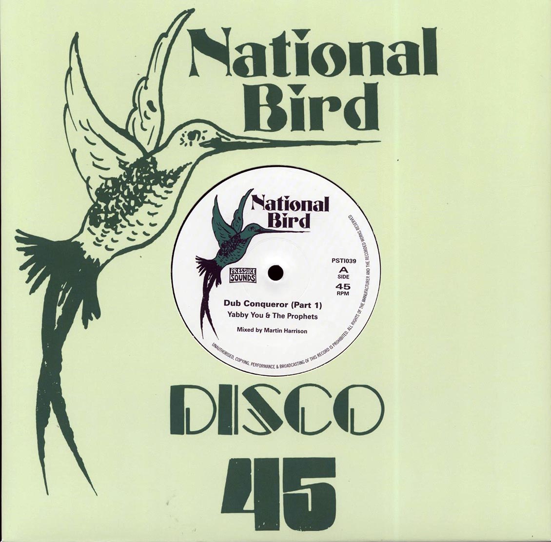 Yabby You - Dub Conqueror (Part 1) / Yabby You - Dub Conqueror (Part 2); Yabby You - Dub Conqueror (Part 3)
