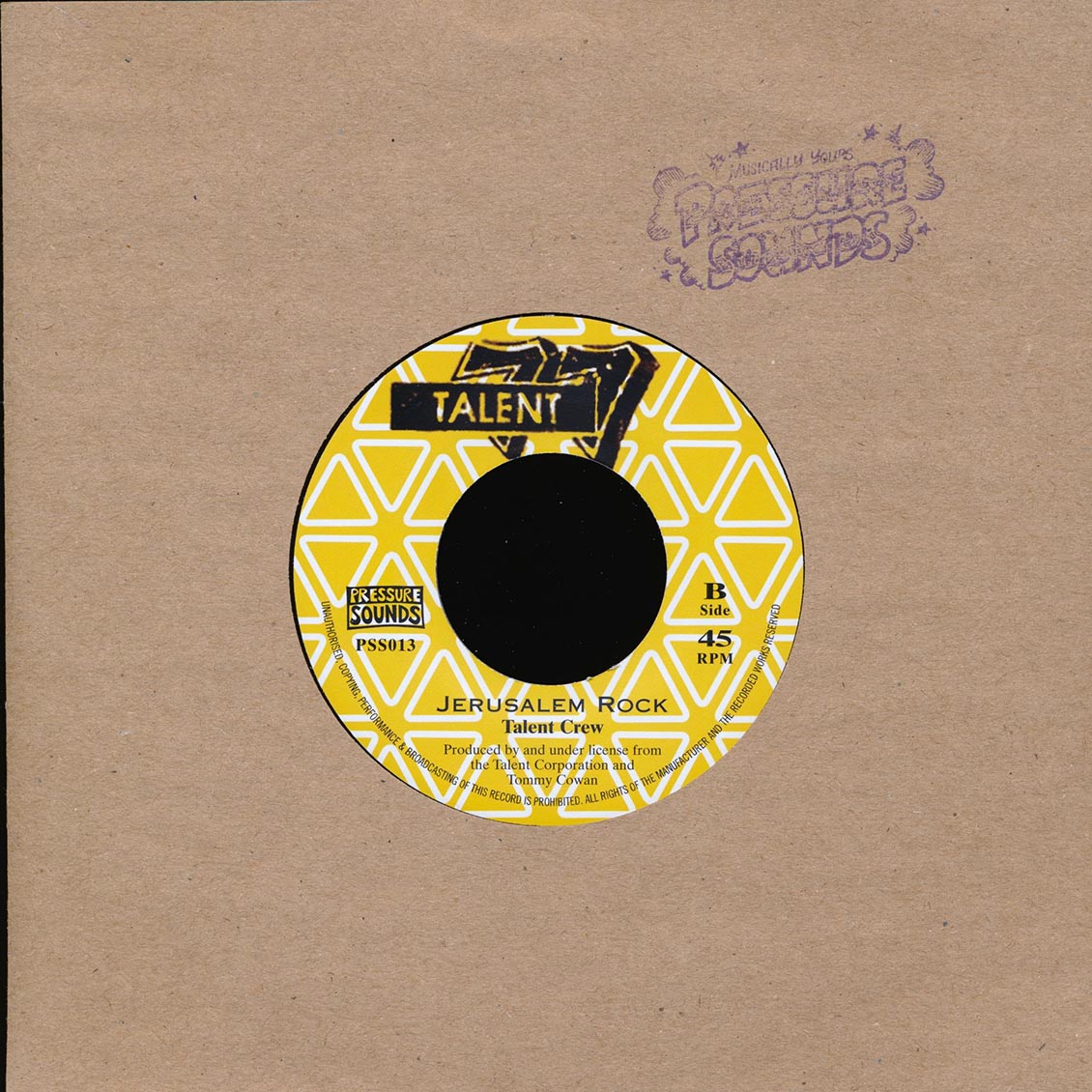 Devon Irons - Jerusalem / Talent Crew - Jerusalem Rock