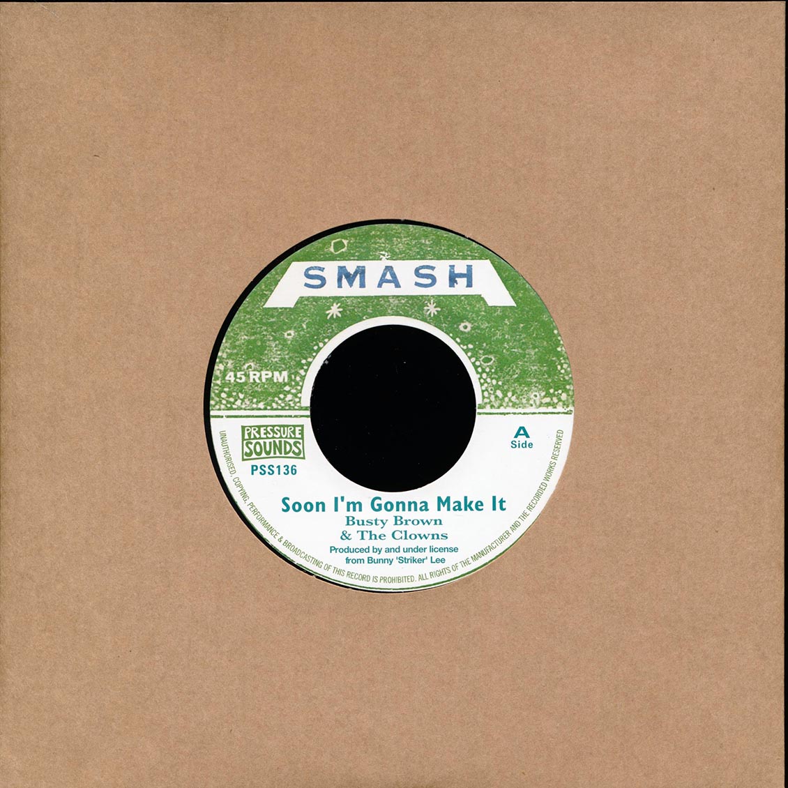 Busty Brown & The Clowns - Soon I'm Gonna Make It / The Clowns - Version