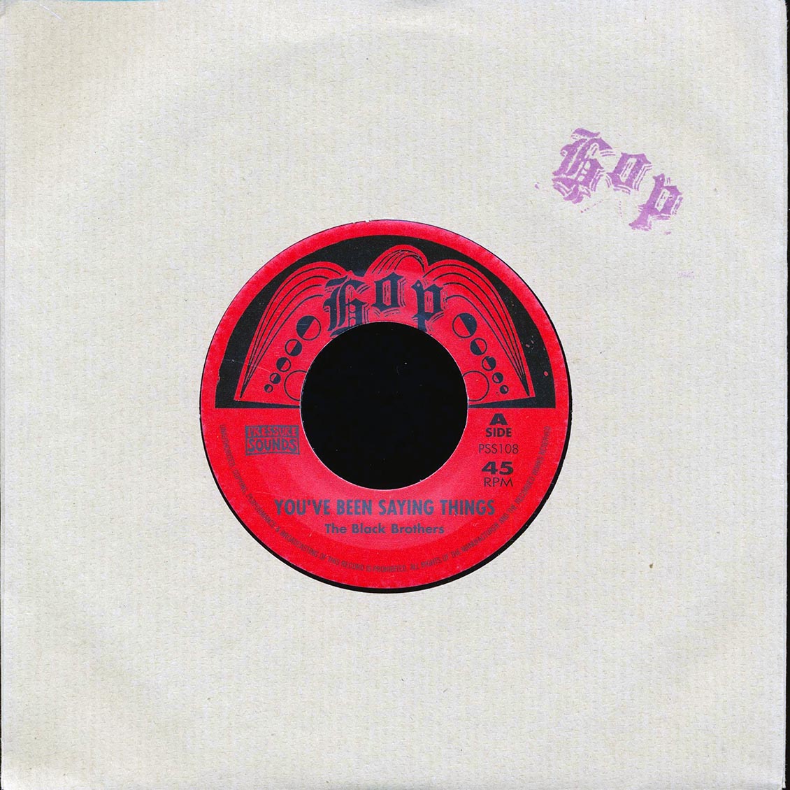 The Black Brothers - You've Been Saying Things / The Brothers (The Viceroys) - Everyday
