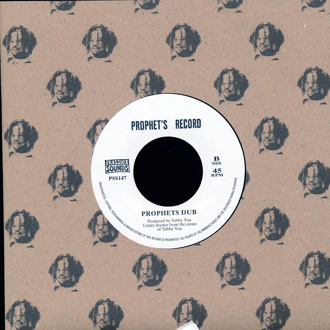 Vivan Jackson & The Prophets (Yabby You) - Judgement Time / Prophets Dub (rhythm: "Yabby You - Judgement Time")
