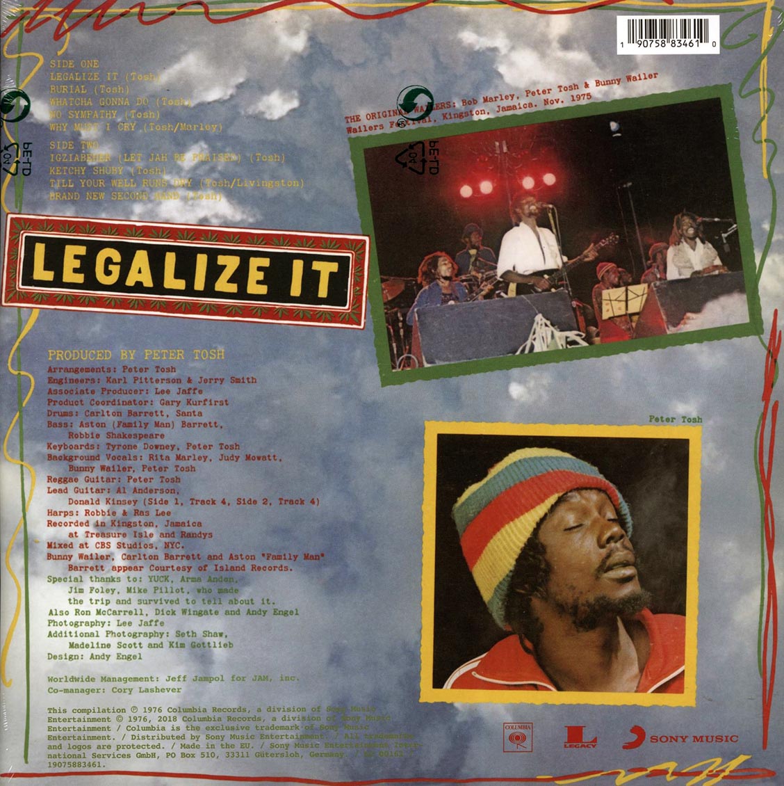 Peter Tosh - Legalize It (ltd. ed.) (2xLP) (colored vinyl)