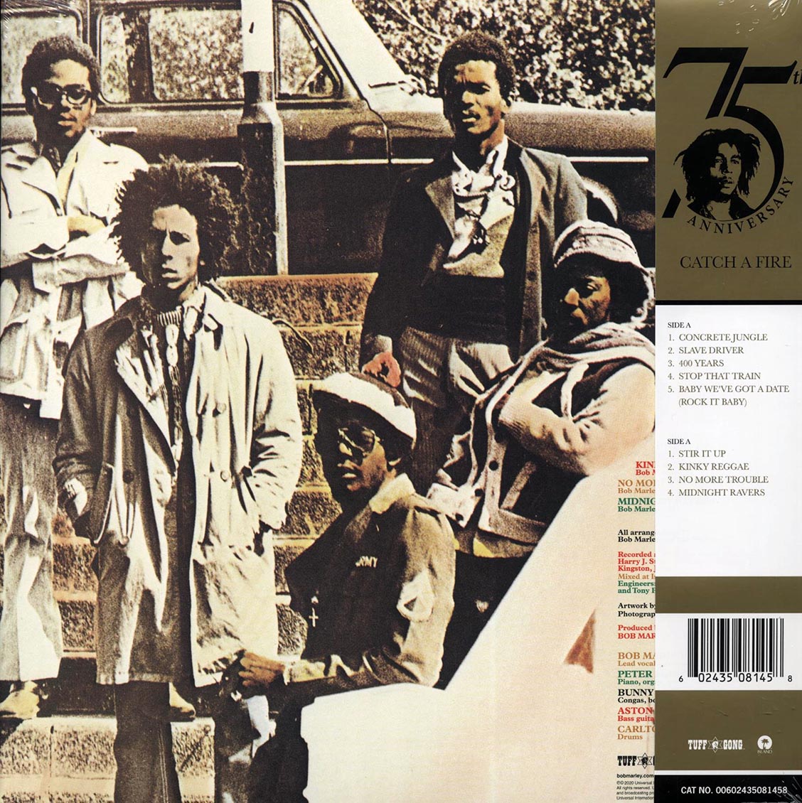 Bob Marley - Catch A Fire (75th Anniv. Ed.) (ltd. ed.) (180g) (remastered)