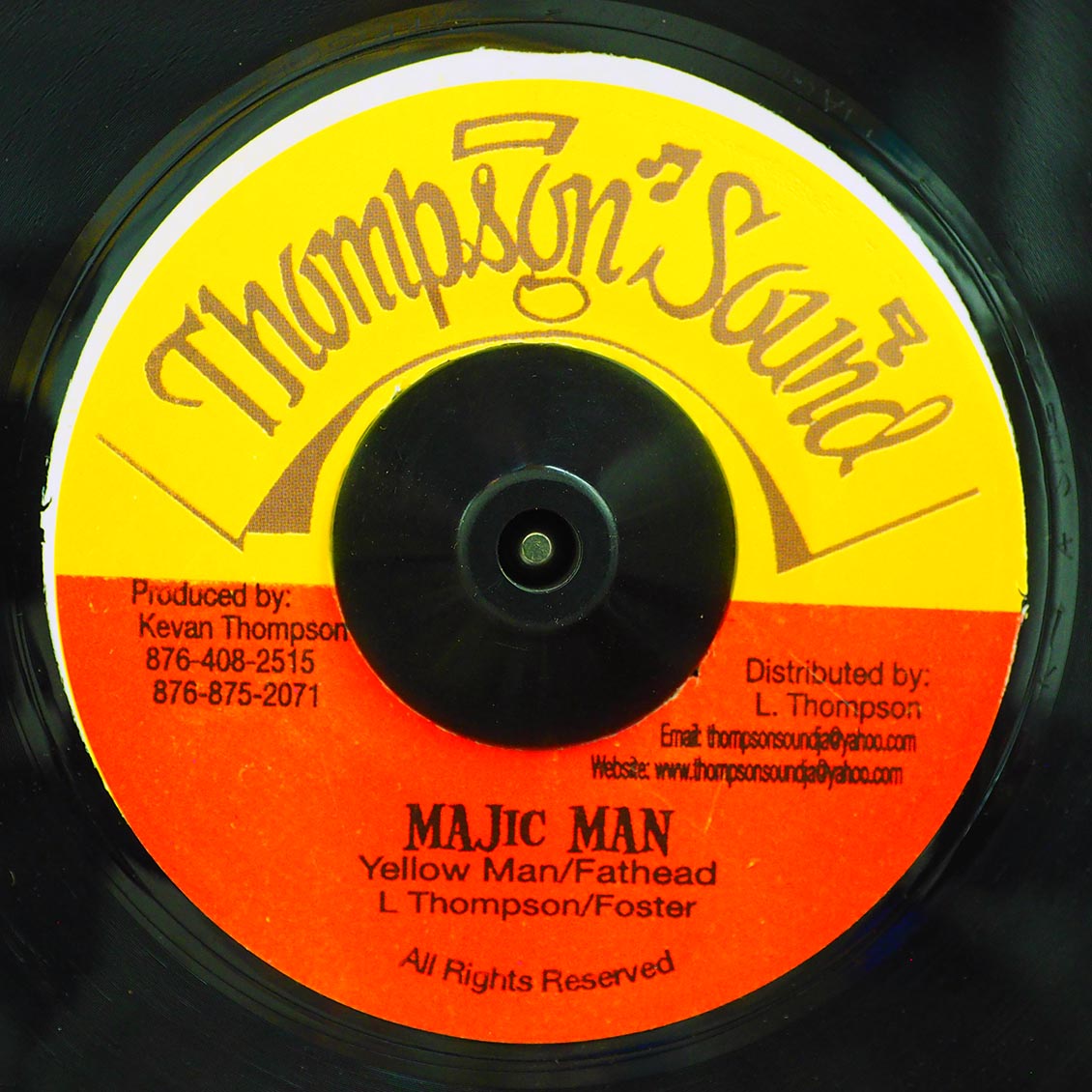 Yellowman, Fathead - Magic Man / The Roots Radics - Version (rhythm: "Solomon")