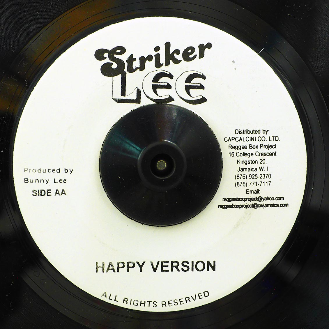 Prince Alla - Happy Times / Version (rhythm: "Stick By Me")