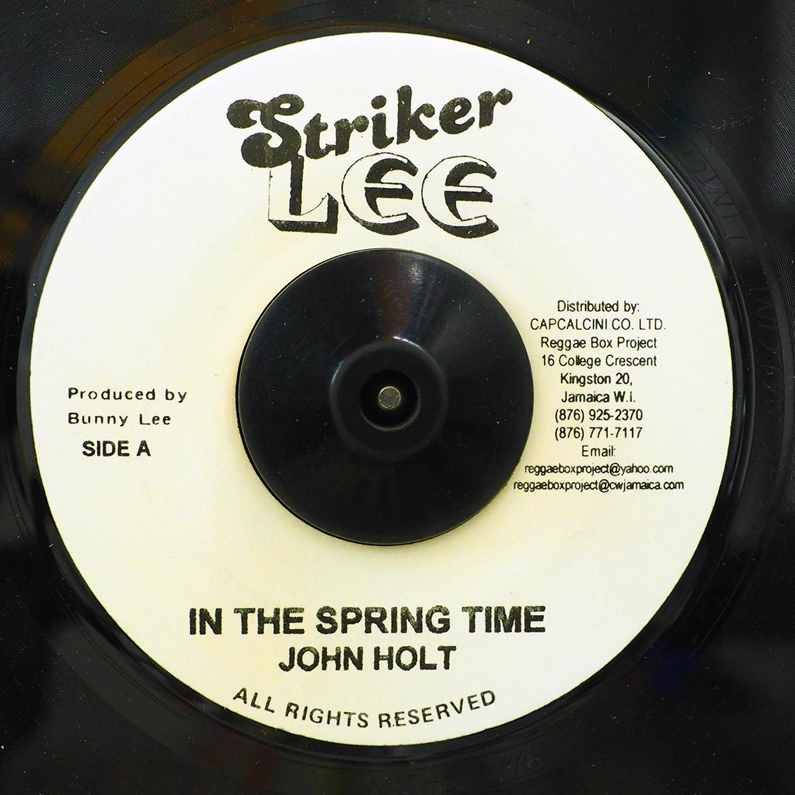Jah Stitch - Dread Inna Jamdown / John Holt - In The Spring Time