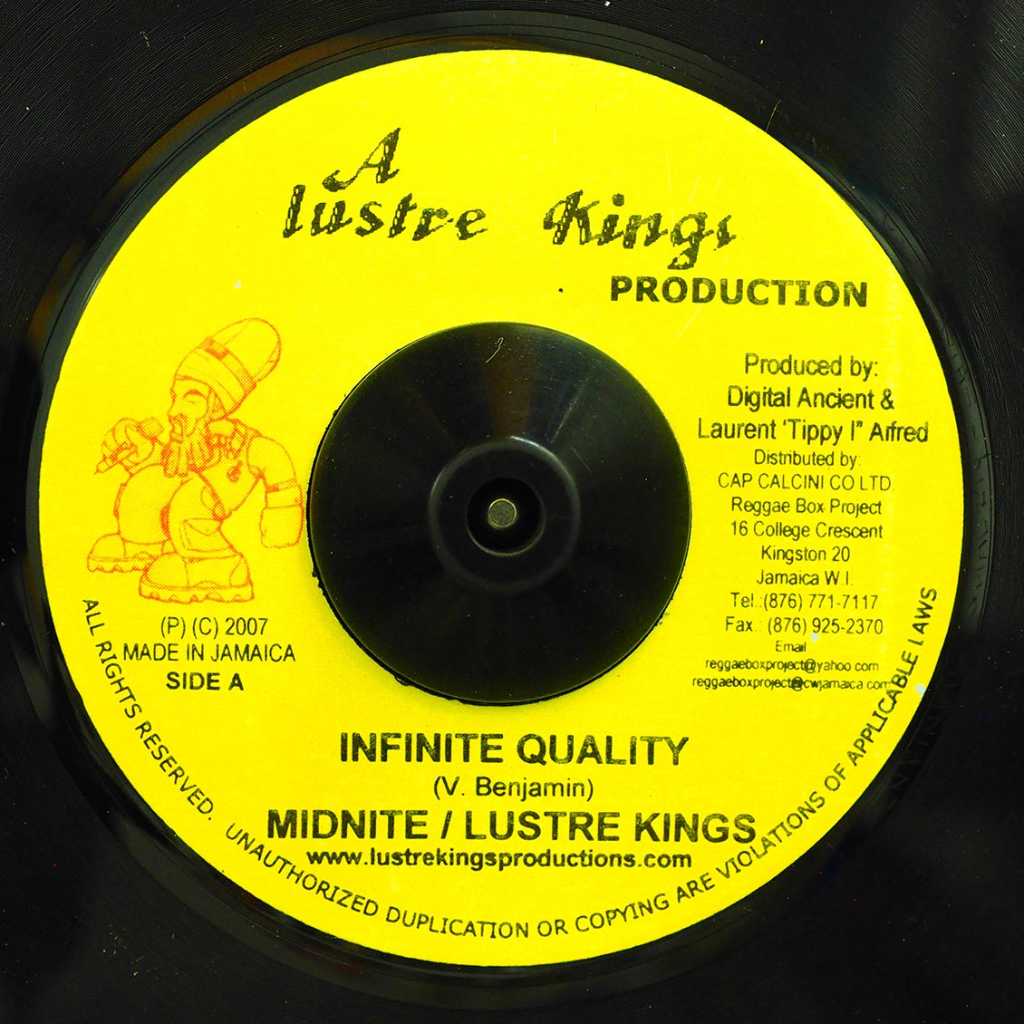 Midnite - Infinite Quality / Version (rhythm: "Shining")