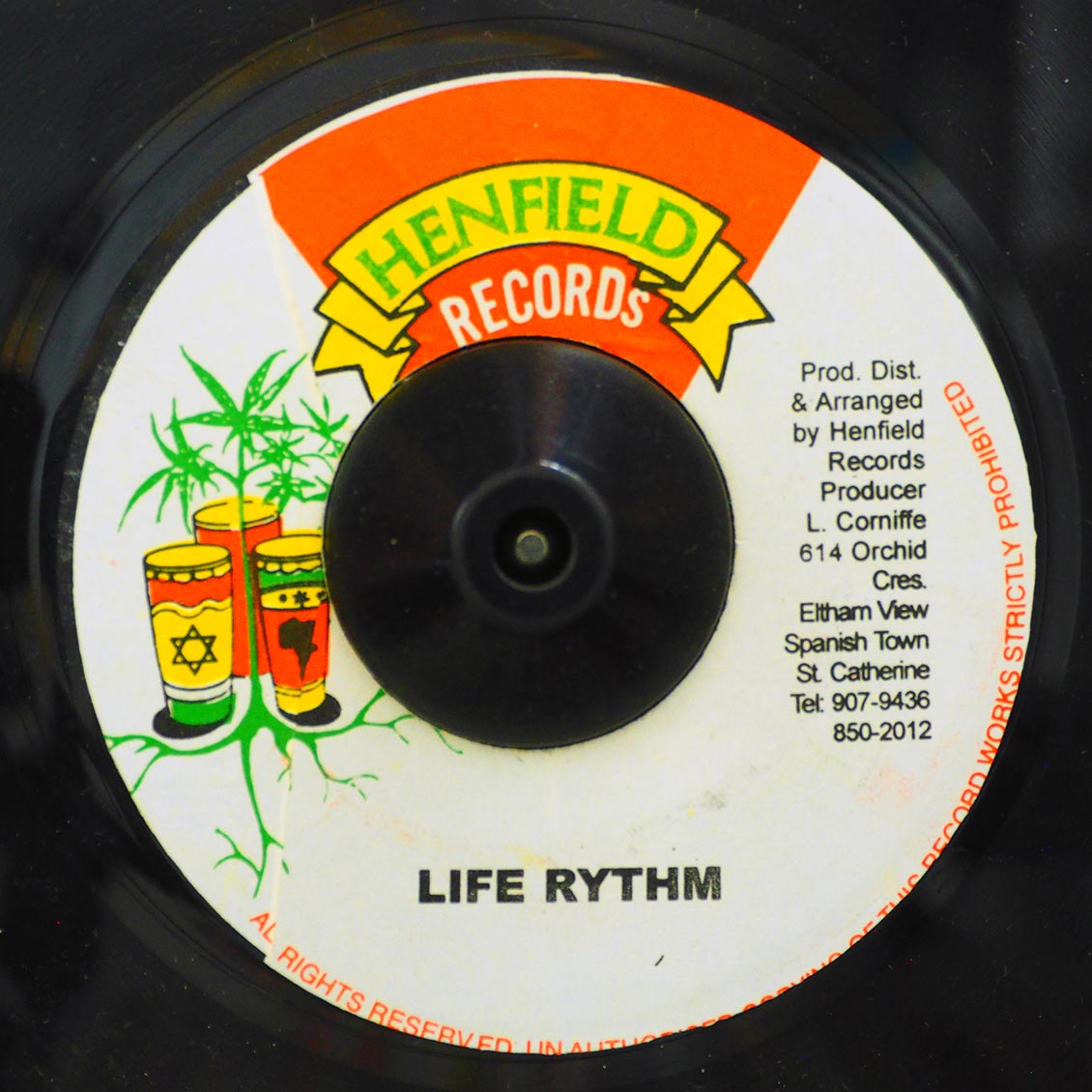 Pinchers, Chrisinti - Up A Yard / Version (rhythm: "Life")