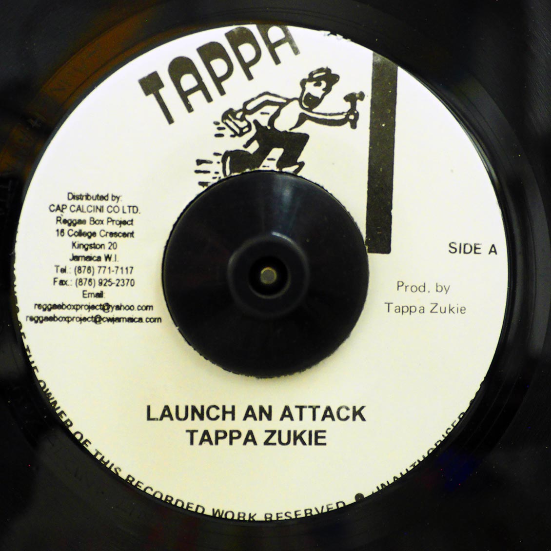 Tappa Zukie - Launch An Attack / Version (rhythm: "Storm")