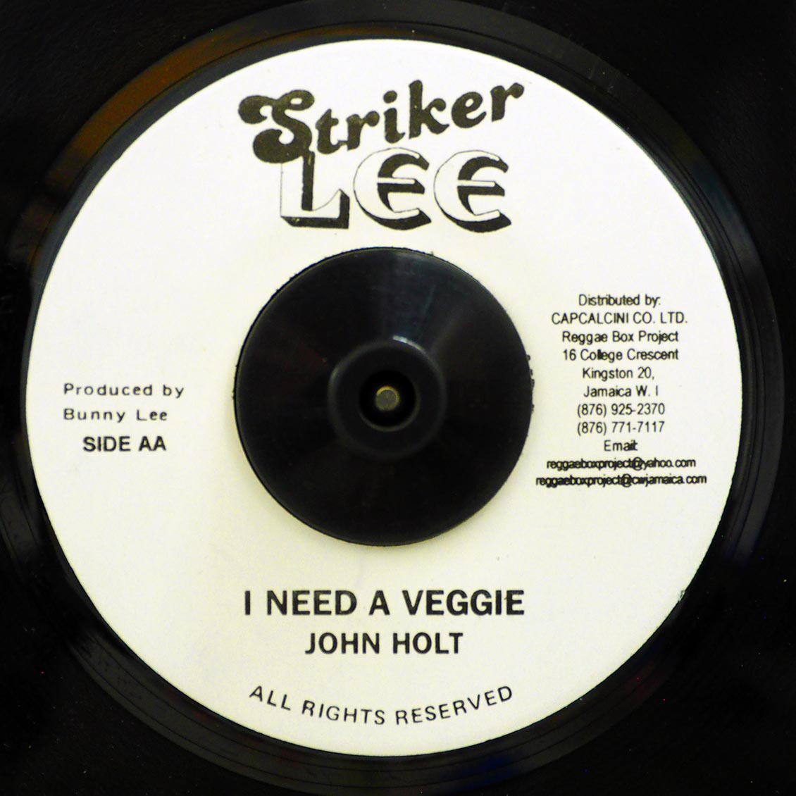 John Holt - Fat She Fat / John Holt - I Need A Veggie
