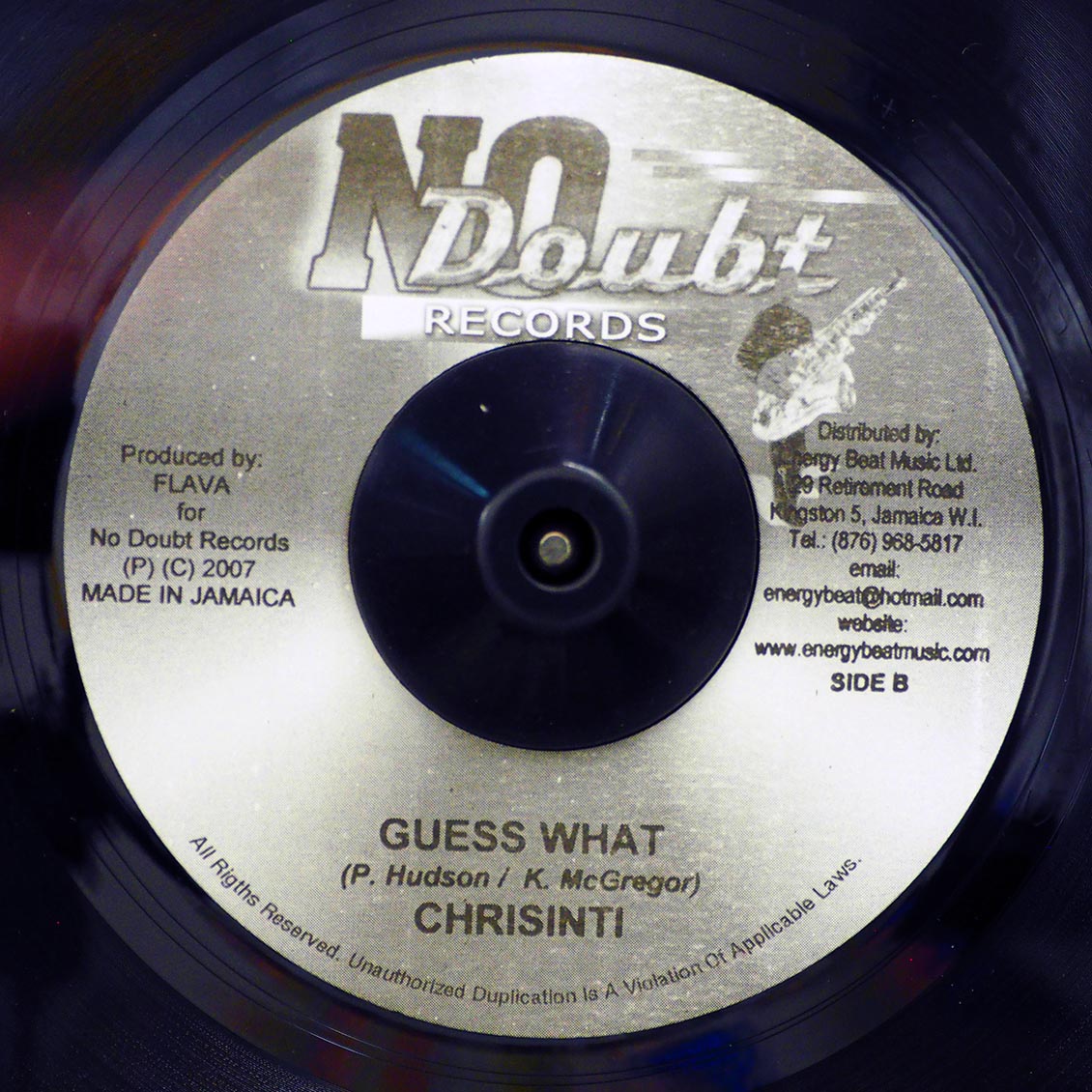 Jah Mason - Take Me Where / Chrisinti - Guess What (rhythm: "Flute")