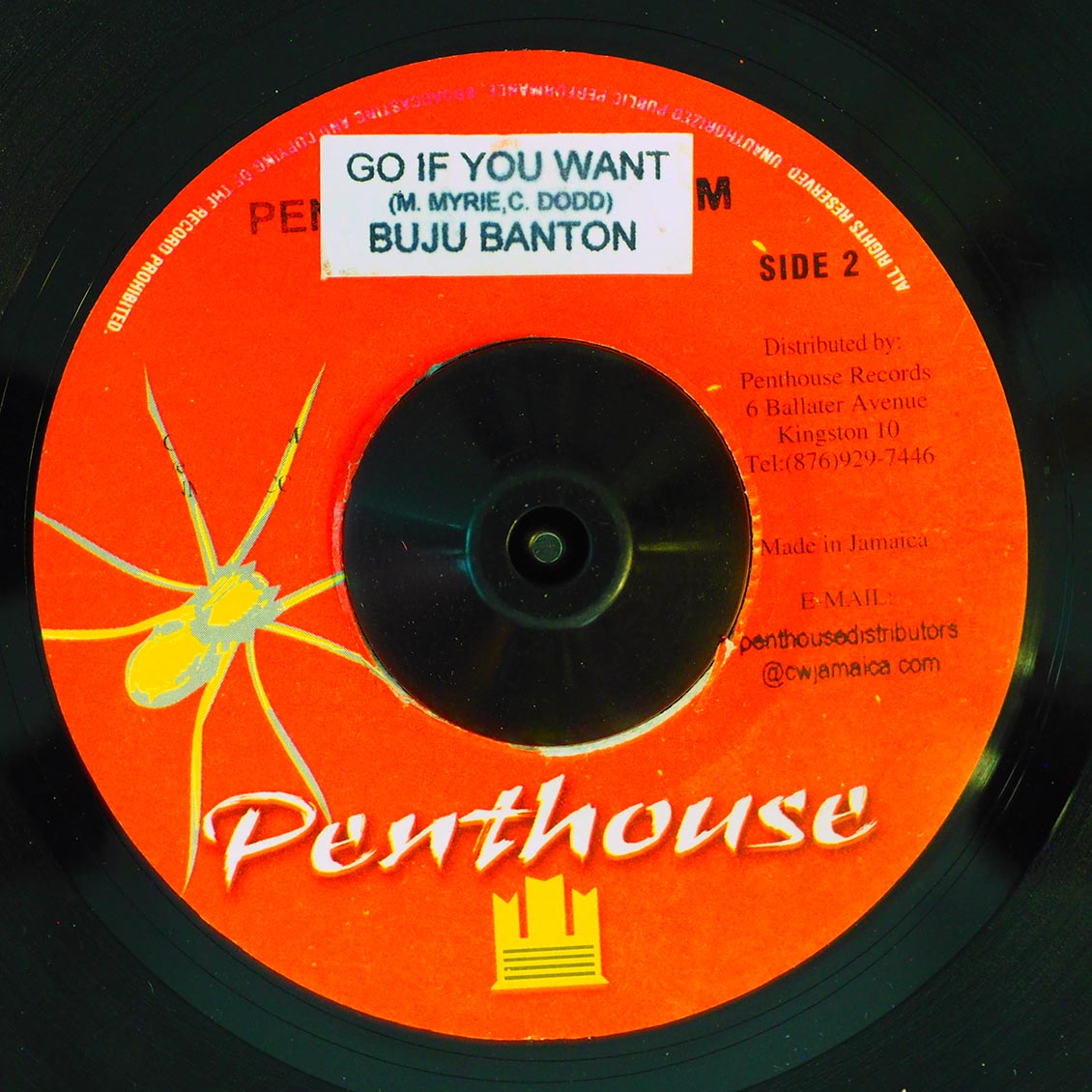 Buju Banton - Go If You Want / Version (rhythm: "Ain't Nobody Else")