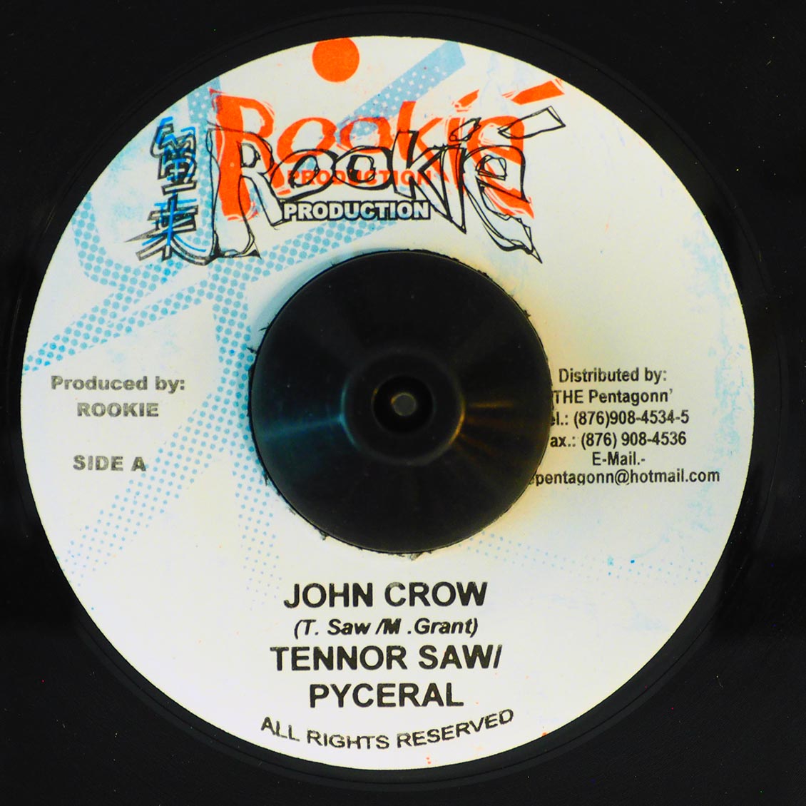 Tenor Saw, Pyceral - John Crow / Version (rhythm: "Johncrow")