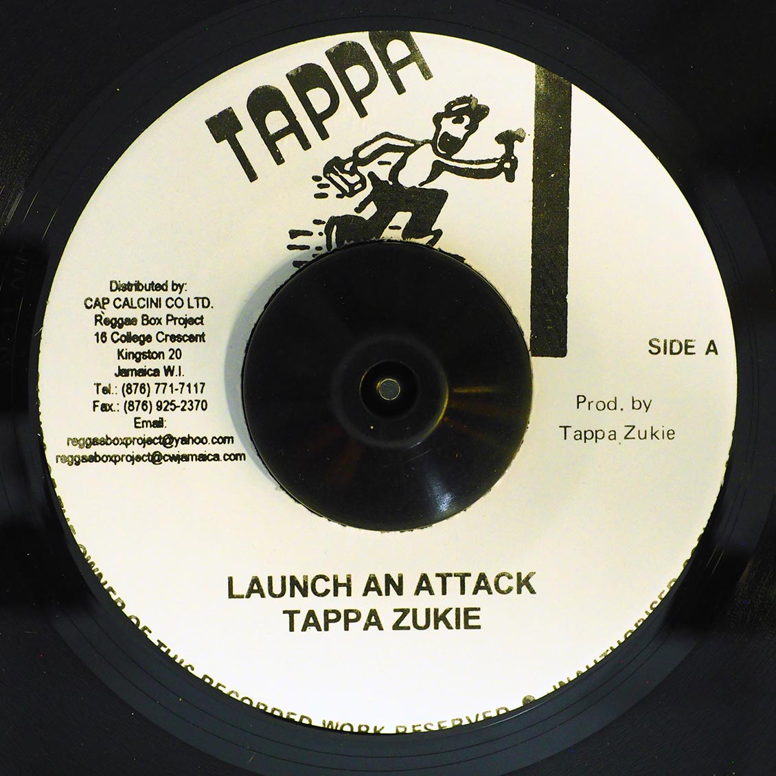 Tappa Zukie - Launch An Attack / Version (rhythm: "Storm")
