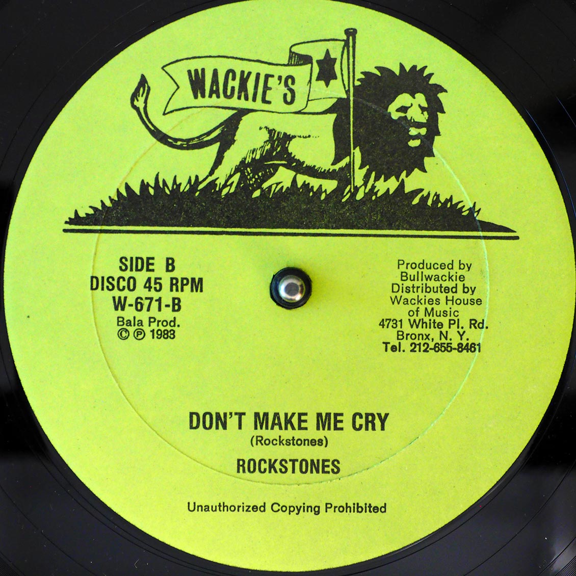 Rockstones - Be My Queen (Extended Mix) / Don't Make Me Cry (Extended Mix)