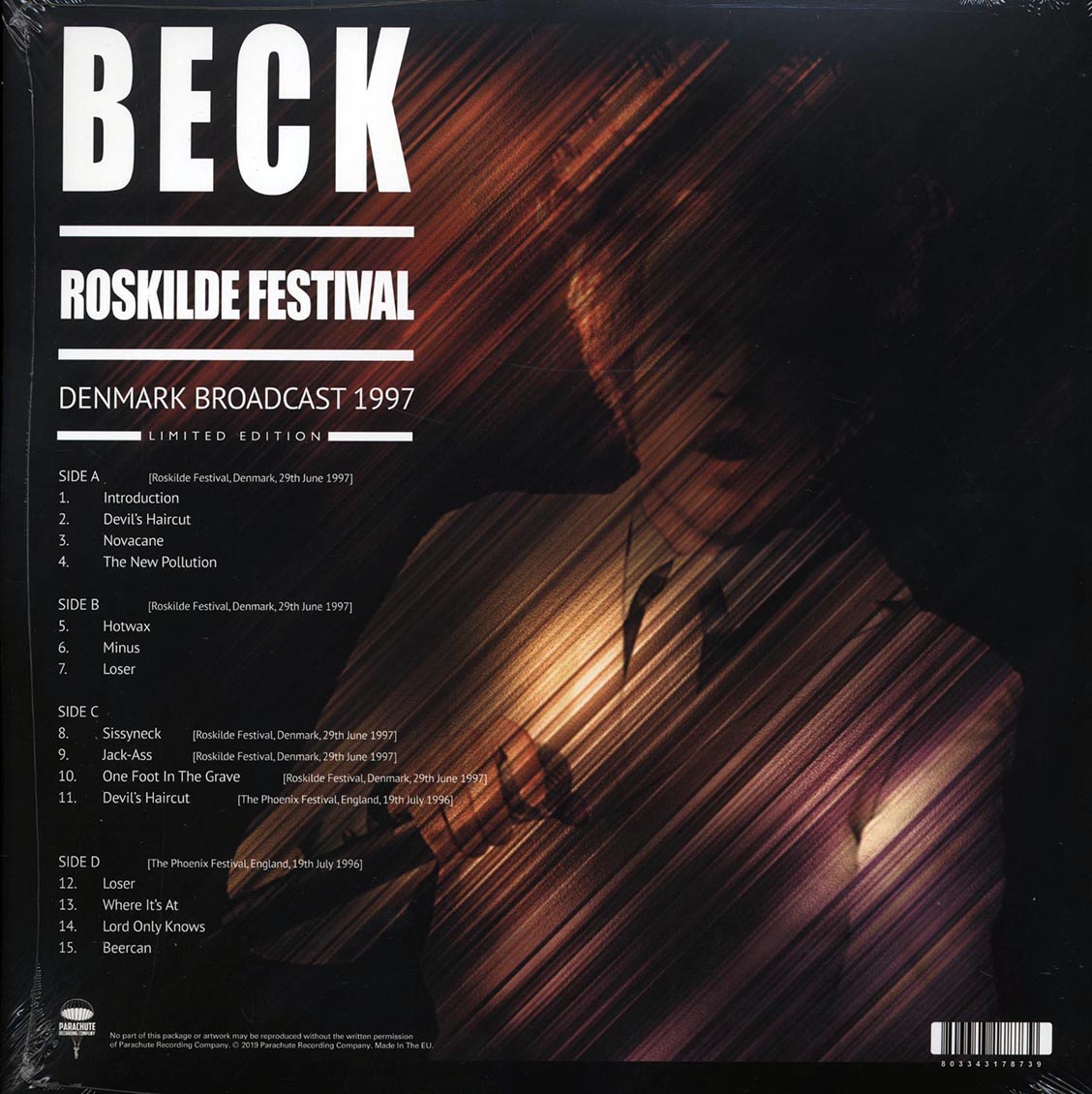 Beck - Roskilde Festival: Denmark Broadcast 1997 (ltd. ed.) (2xLP) (colored vinyl)