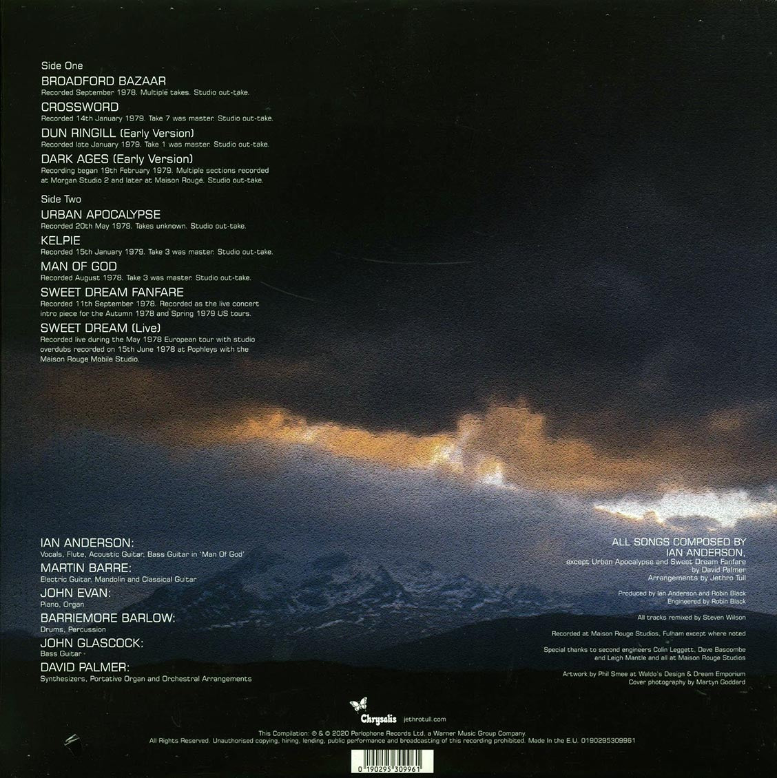 Jethro Tull - Stormwatch 2: A Needle On A Spiral In A Groove (RSD 2020) (180g)