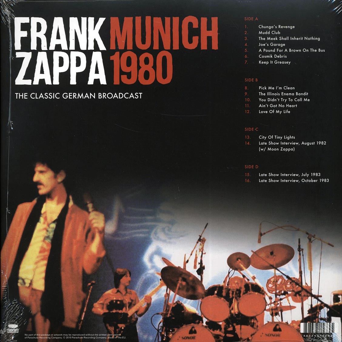 Frank Zappa - Munich 1980: The Classic German Broadcast (2xLP)