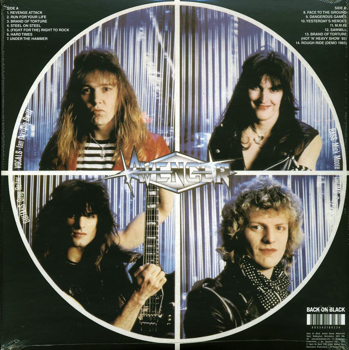 Avenger - Killer Elite (blue vinyl)