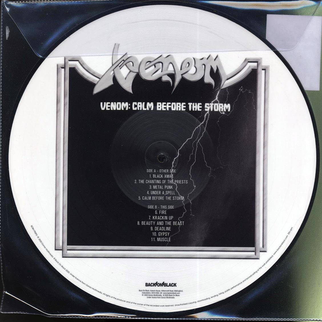 Venom - Calm Before The Storm (picture disc)