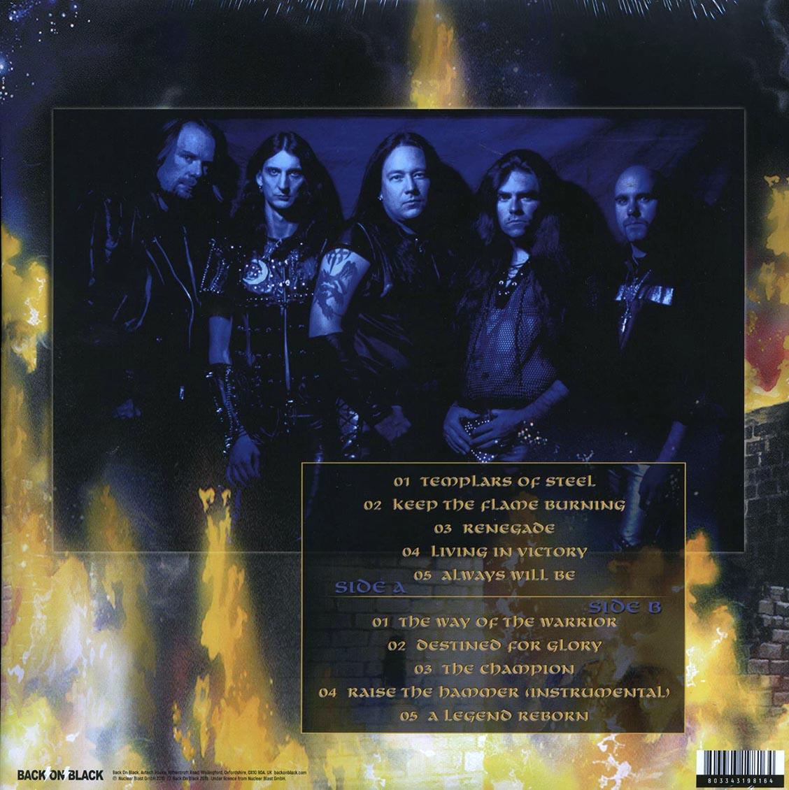 HammerFall - Renegade (splatter vinyl)