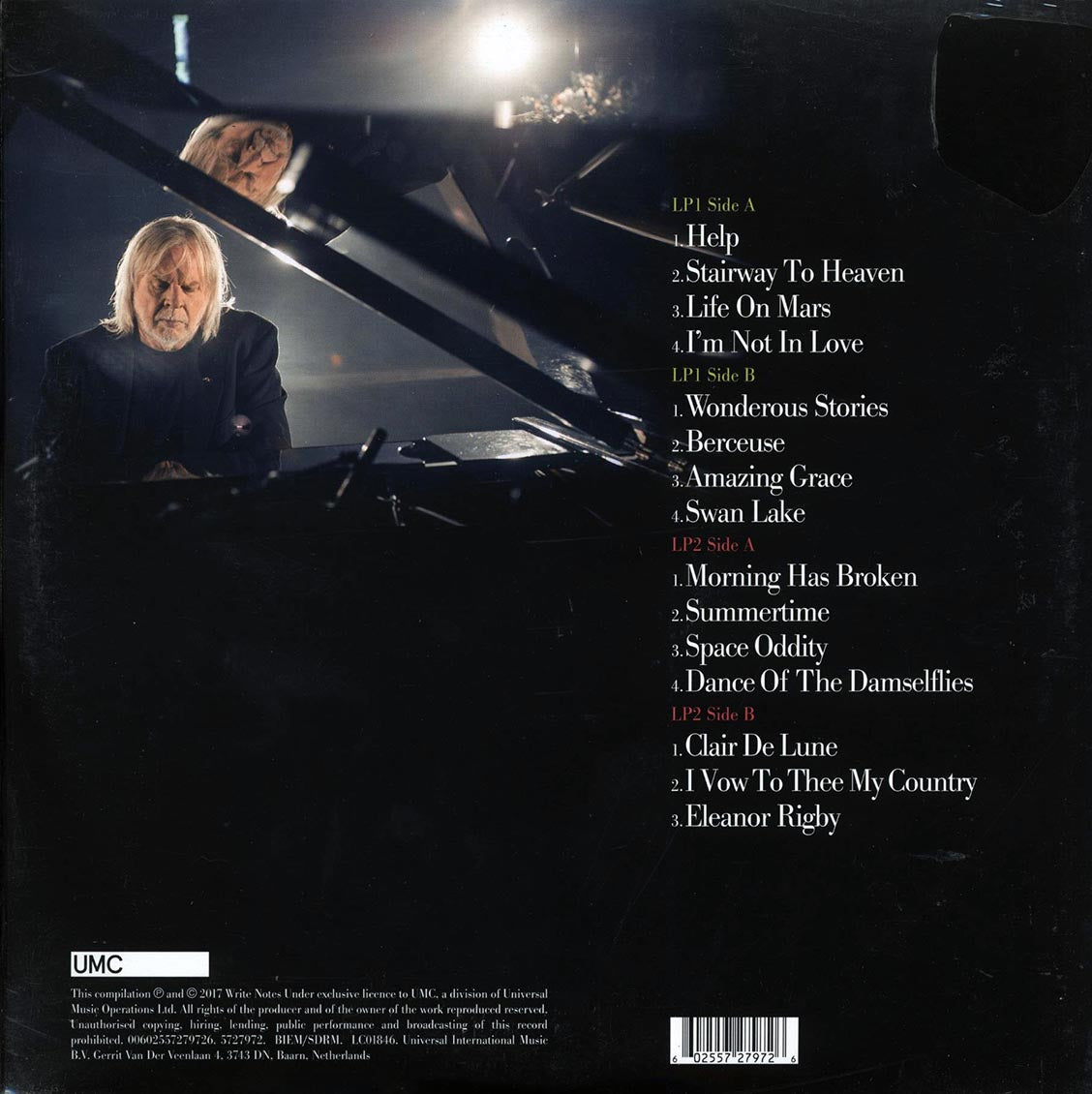 Rick Wakeman - Piano Portraits (2xLP) (incl. mp3) (180g)