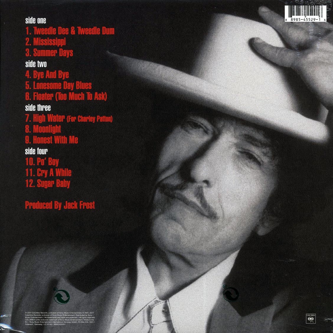 Bob Dylan - Love And Theft (2xLP) (incl. mp3) (180g)