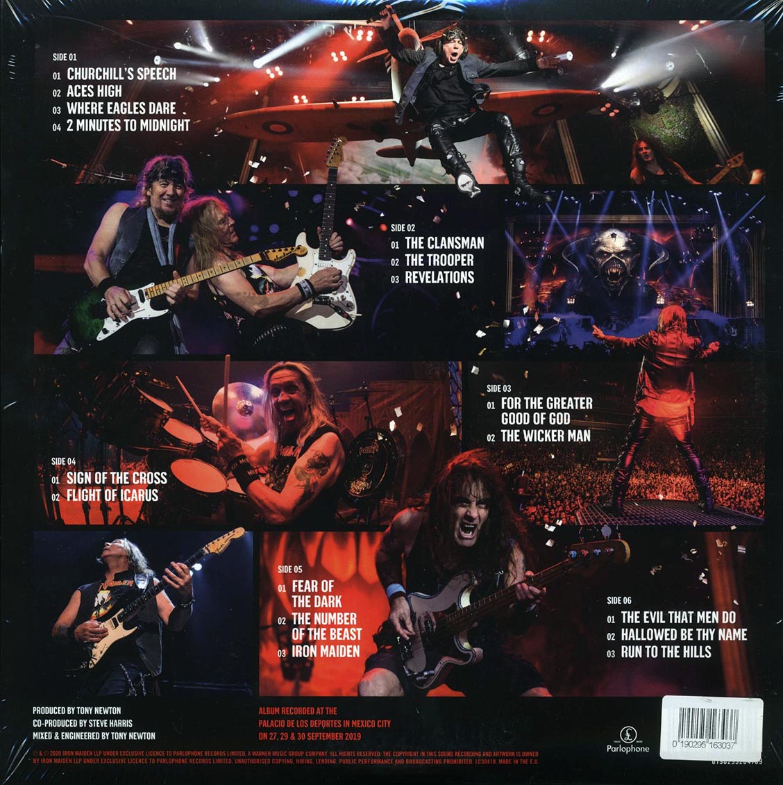 Iron Maiden - Nights Of The Dead, Legacy Of The Beast: Live In Mexico City (ltd. ed.) (3xLP) (180g) (colored vinyl)