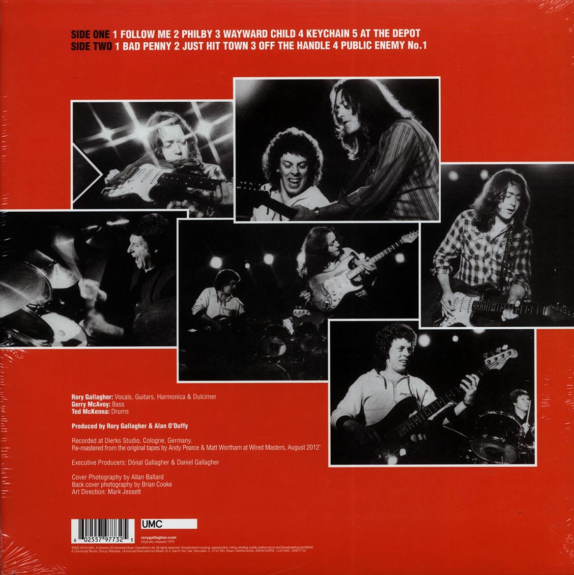 Rory Gallagher - Top Priority (incl. mp3) (180g)