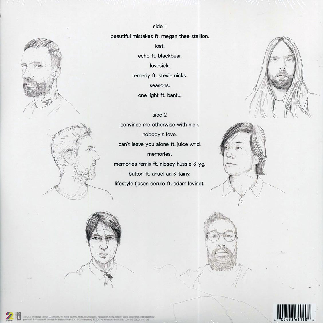 Maroon 5 - Jordi (purple vinyl)