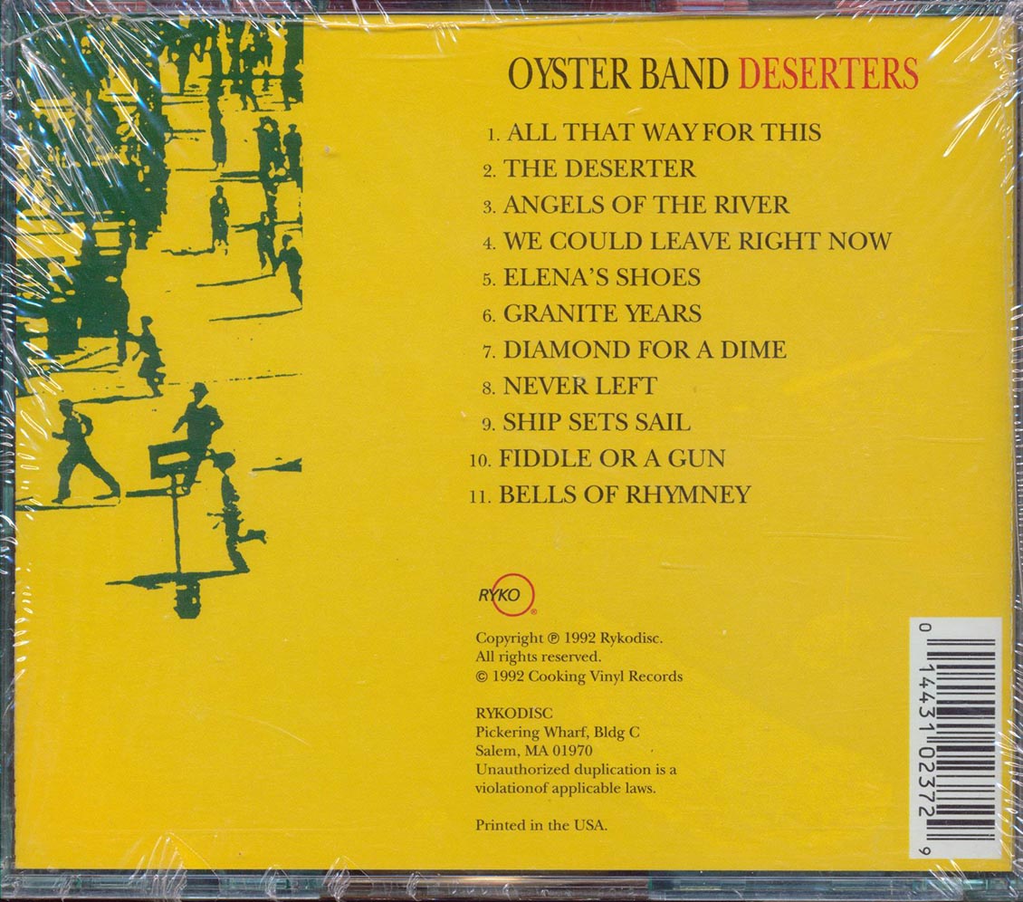 Oyster Band - Deserters
