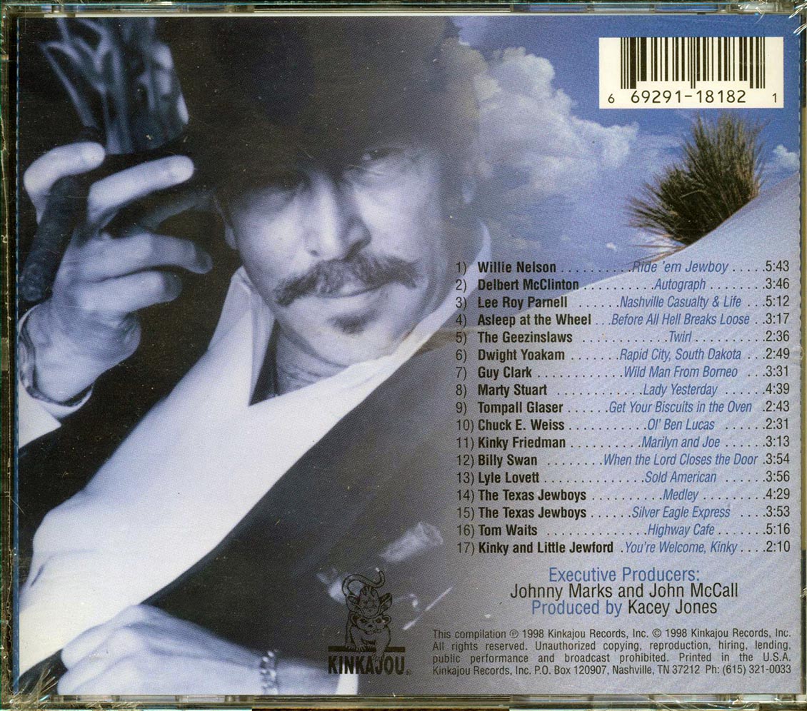 Willie Nelson, Guy Clark, Delbert McClinton, Etc. - Pearls In The Snow: The Songs Of Kinky Friedman