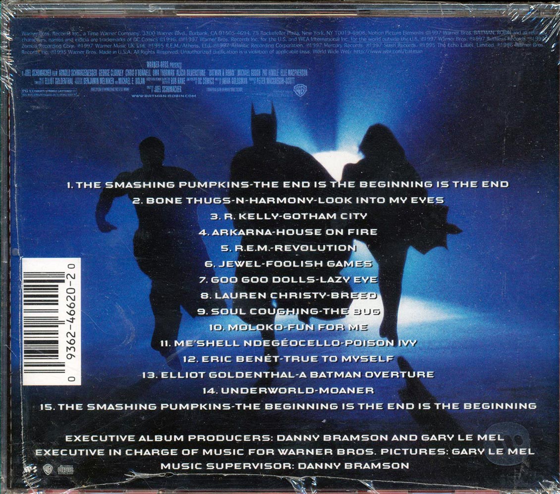 The Smashing Pumpkins, Bone Thugs N Harmony, Etc. - Batman & Robin: Music From And Inspired By The Batman & Robin Motion Picture