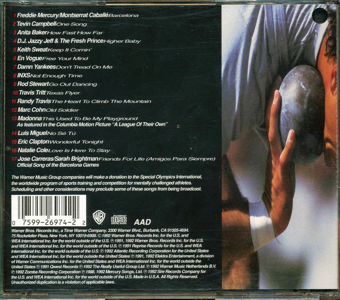 Tevin Campbell, Anita Baker, En Vogue, Etc. - Barcelona Gold (marked/ltd stock)