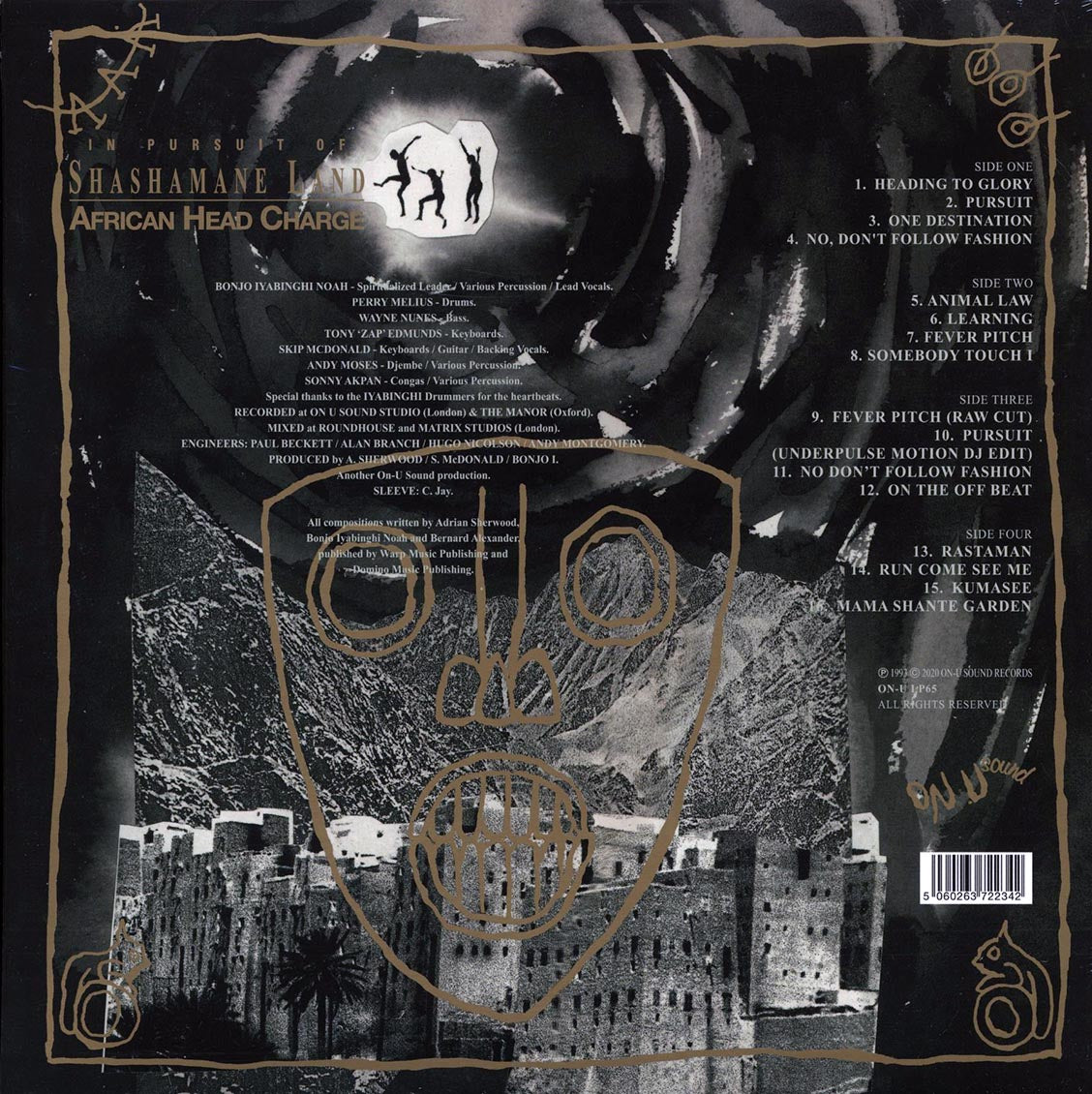African Head Charge - In Pursuit Of Shashamane Land (2xLP) (incl. wav)