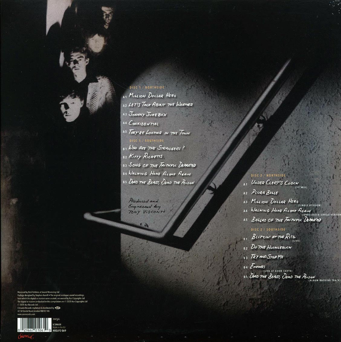 The Radiators - Ghostown (40th Anniv. Ed.) (2xLP) (180g) (clear vinyl)
