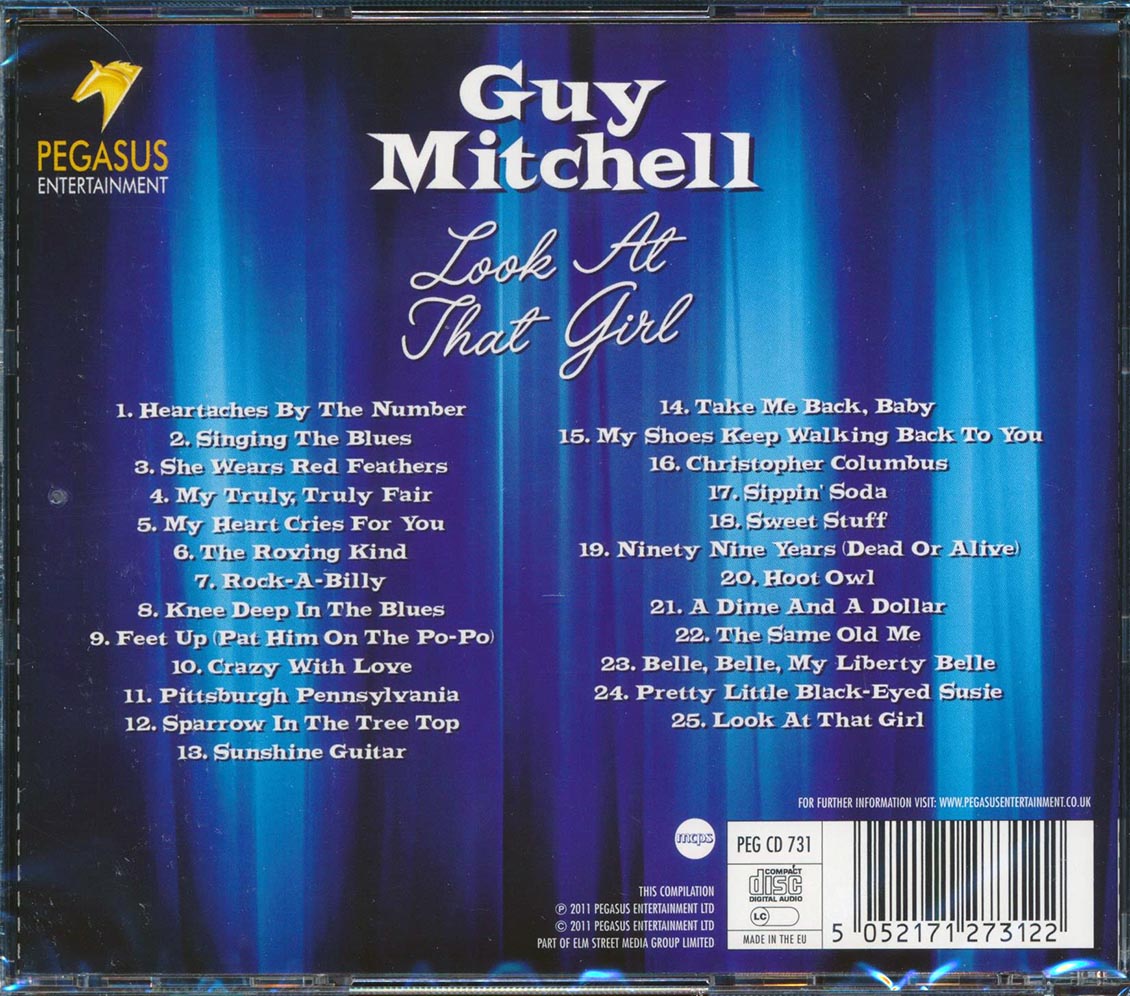 Guy Mitchell - Look At That Girl (25 tracks)