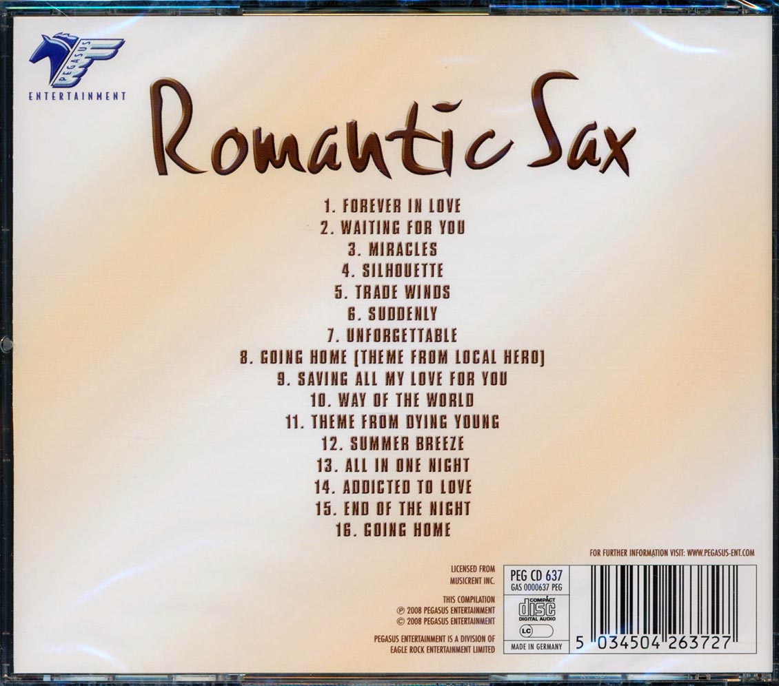 Various - Romantic Sax