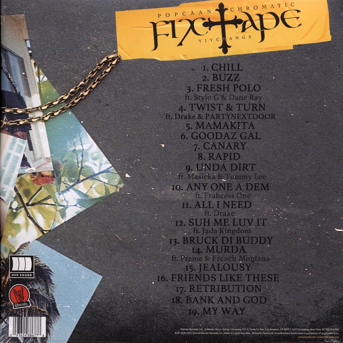 Popcaan - Fixtape (2xLP)