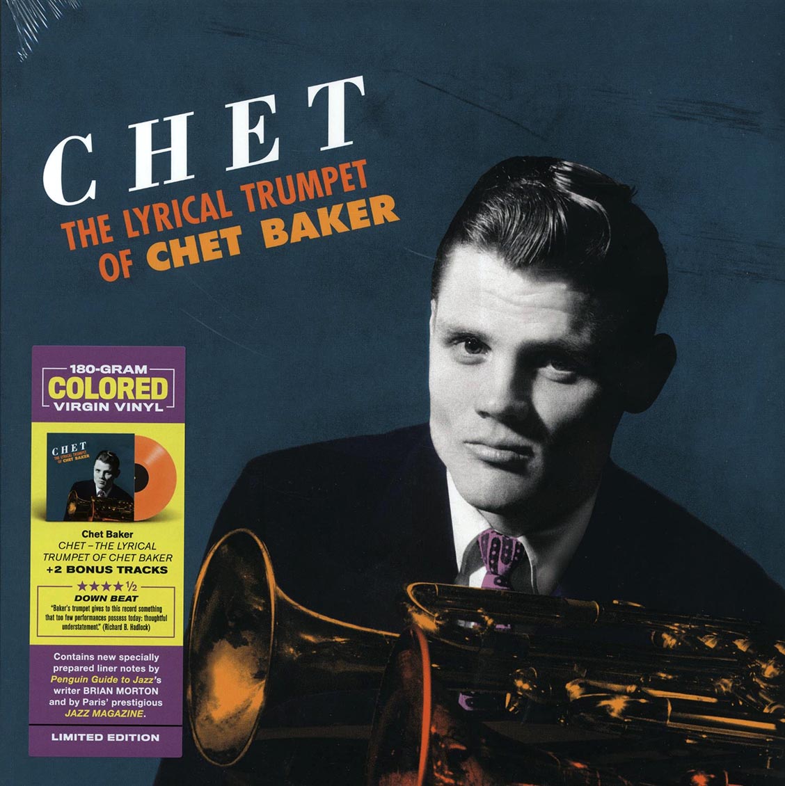 Chet Baker - The Lyrical Trumpet Of Chet Baker (+2 bonus tracks) (ltd. ed.) (180g) (orange vinyl)