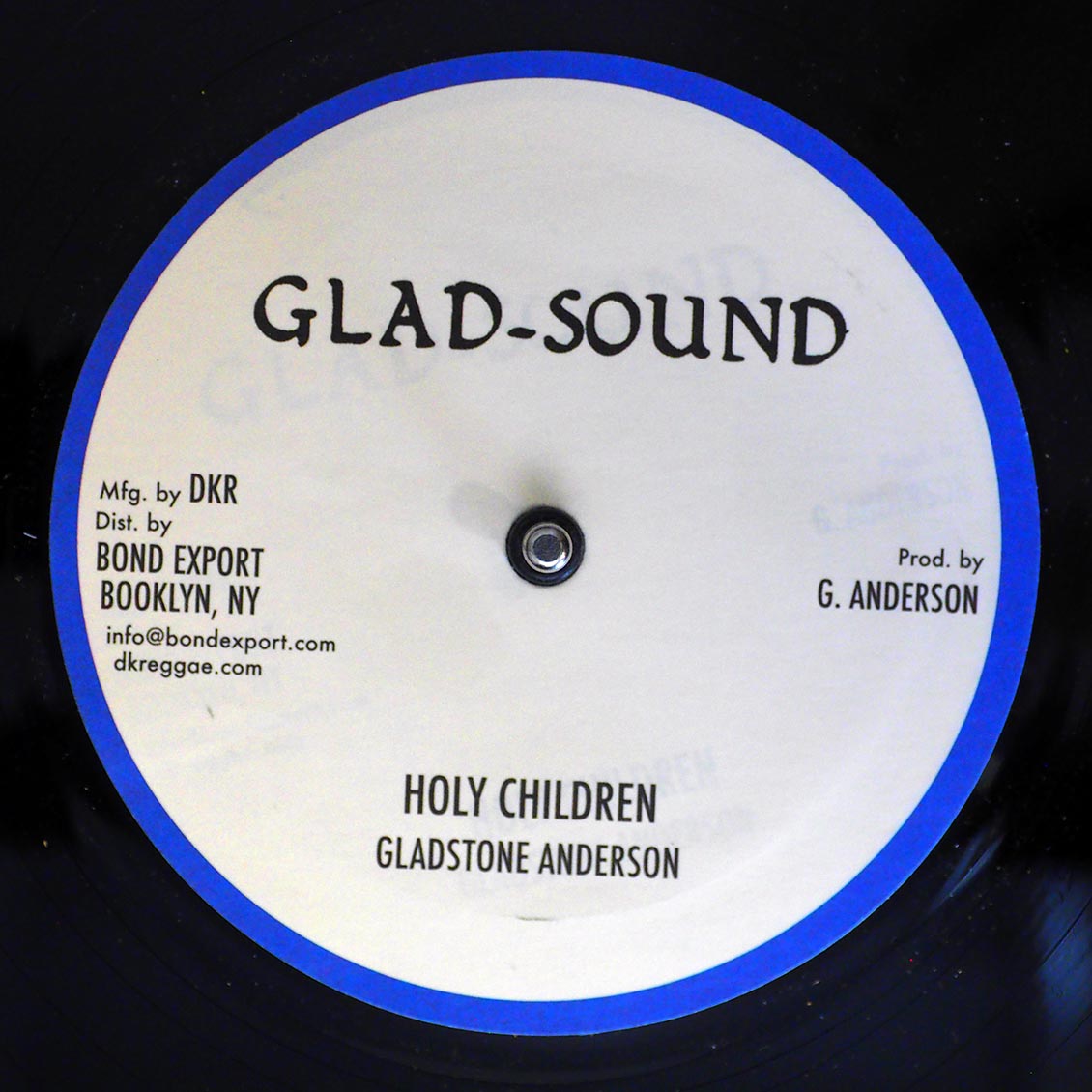 Gladstone Anderson - Holy Children (Extended Mix) / Gladstone Anderson - Holy Mount Zion; Version