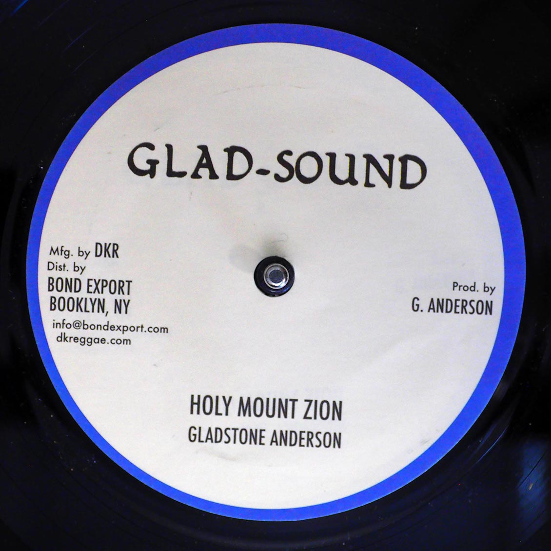 Gladstone Anderson - Holy Children (Extended Mix) / Gladstone Anderson - Holy Mount Zion; Version