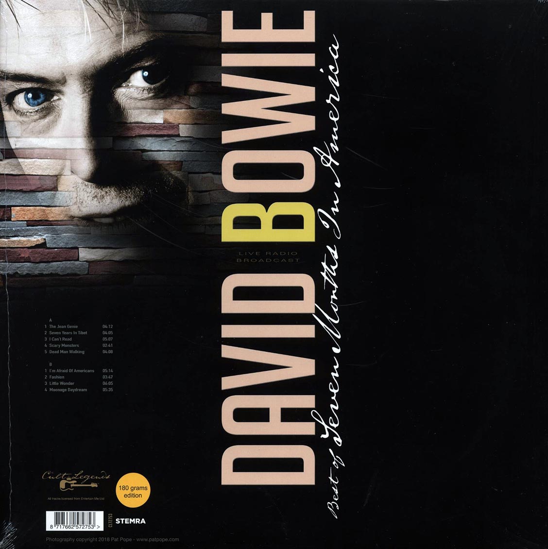 David Bowie - Best Of Seven Months In America: Live At Smith's Olde Bar, Atlanta 8th April 1997