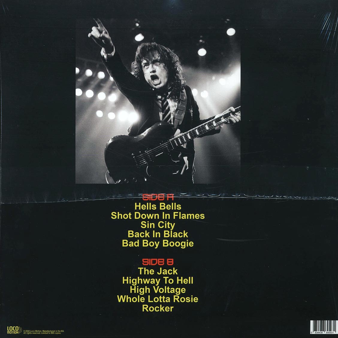 AC/DC - Back In Japan: Live At Seinen Kan Hall, Tokyo 5/2/1981 FM Broadcast (ltd. 300 copies made) (colored vinyl)