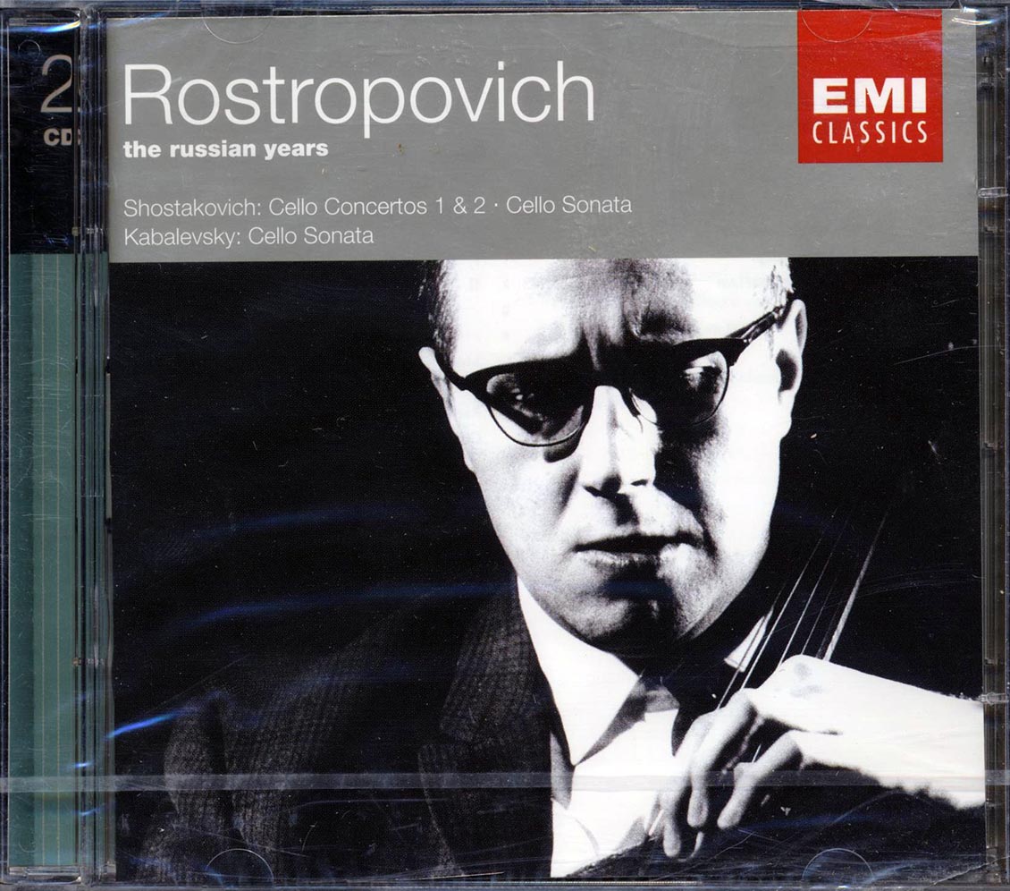 Rostropovich, Shostakovich, Kabalevsky - Shostakovich: Cello Concertos 1 & 2; Cello Sonata, Kabalevsky: Cello Sonata