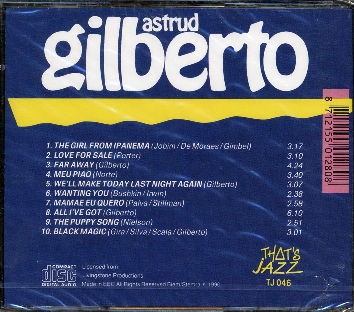 Astrud Gilberto - The Girl From Ipanema